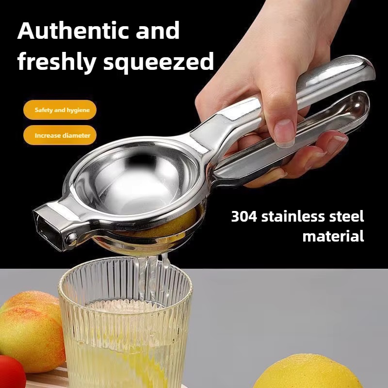 Citrus Lemon Squeezer - Manual Citrus Juicer 304 Stainless Steel