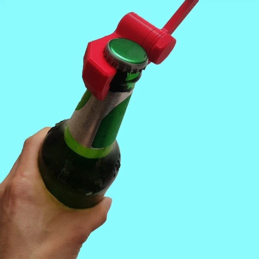 Kitchen Gadgets To 3D Print - Kitchen Gadgets 3D Printing Beer Bottle