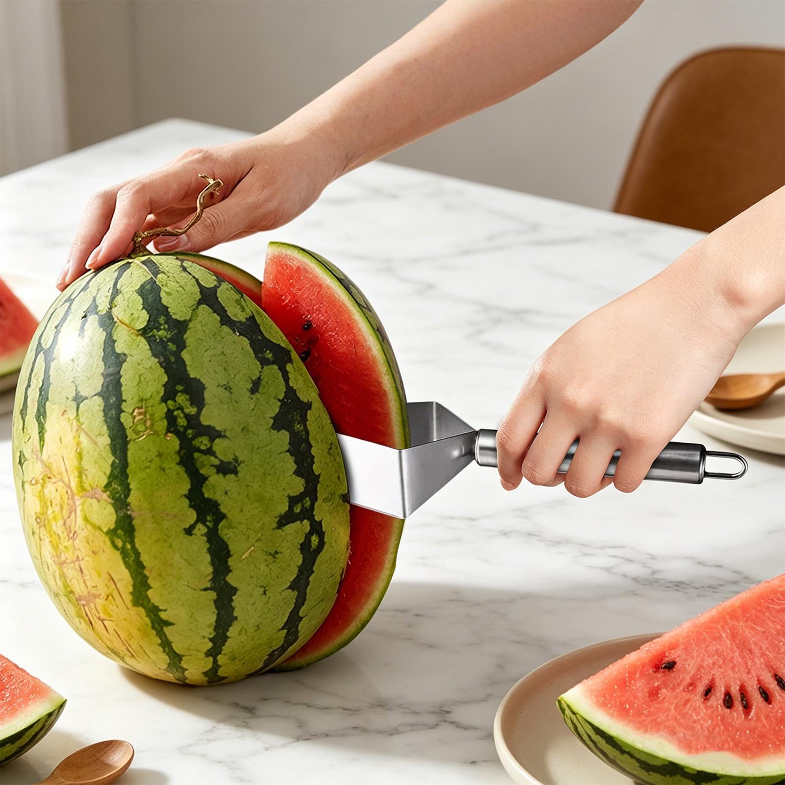 Watermelon Slicer Cutter - Stainless Steel Watermelon Slicer Watermelon Cut
