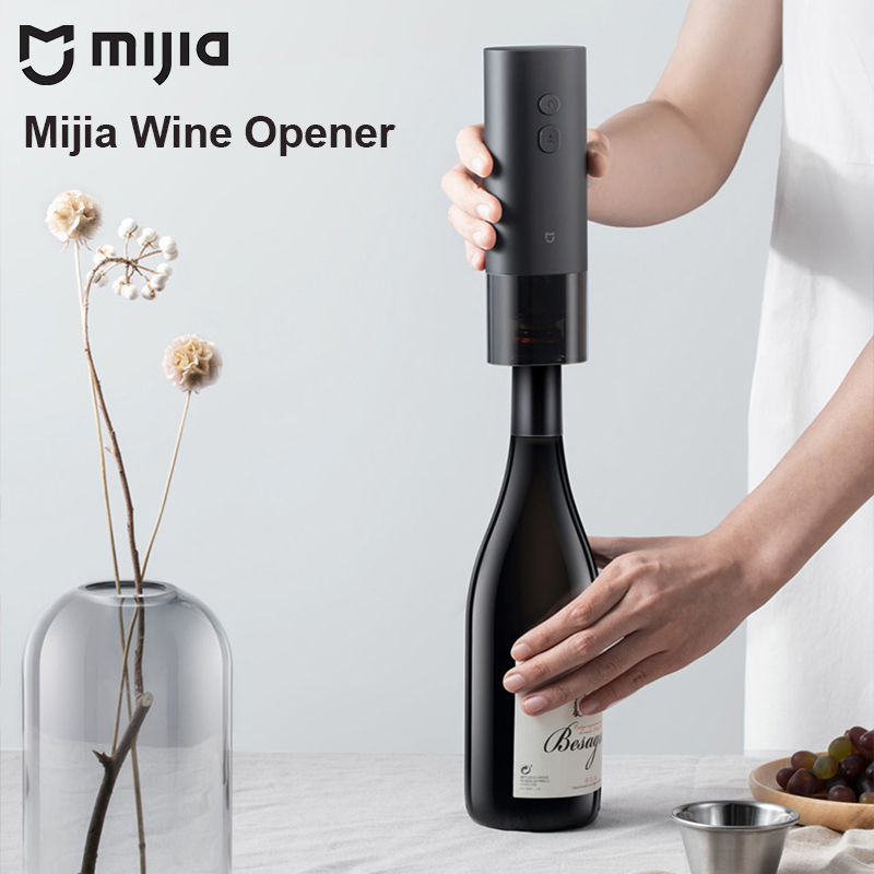 Kitchen Gadgets Electric - Mijia Electric Wine Bottle Opener Dry