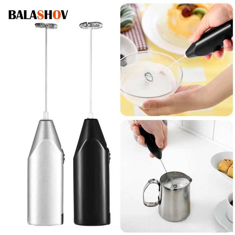 Kitchen Gadgets And Appliances - Wireless Milk Foamer Coffee Whisk Mixer