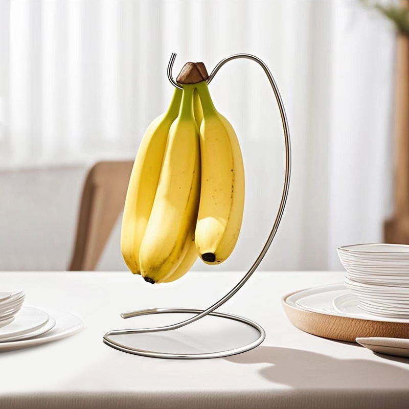 Kitchen Gadgets Rack Storage - 1Pcs Banana Holder Stand Keep Banana