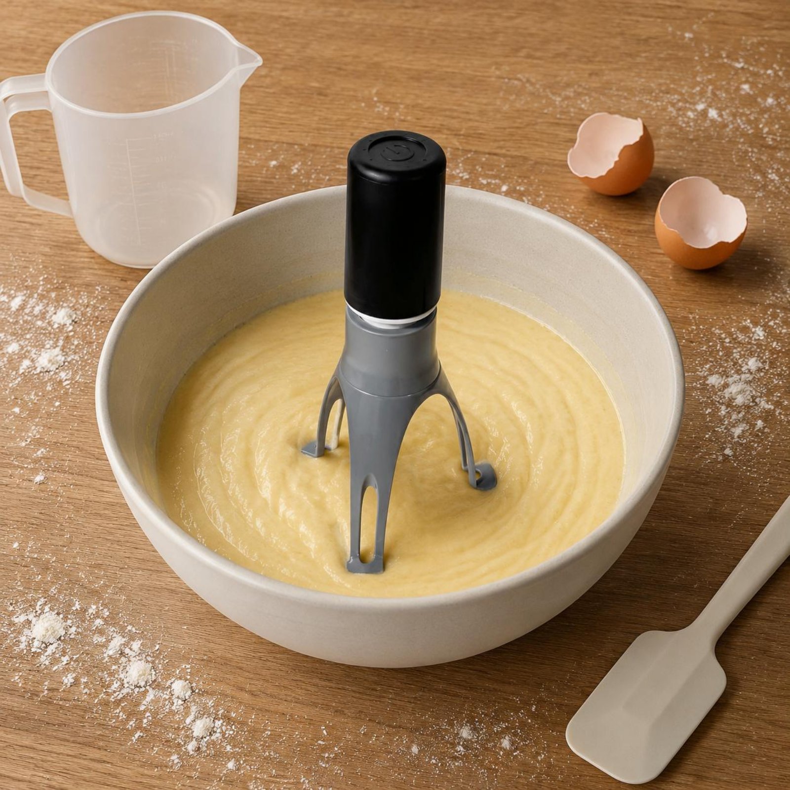 Kitchen Gadgets And Appliances - Automatic Triangle Stirrer - Hands-Free Electric