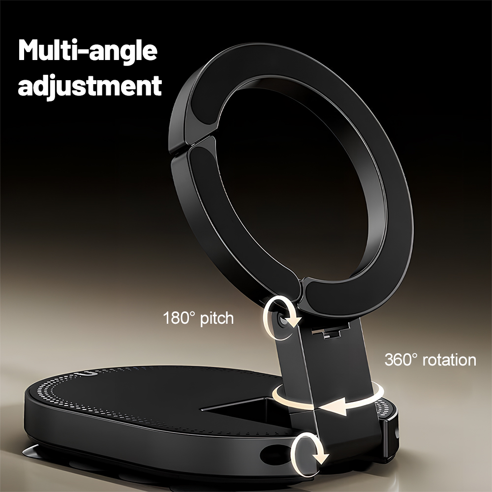 Kitchen Gadgets Videos - 3‑In‑1 Suction Cup Magnetic Phone Holder