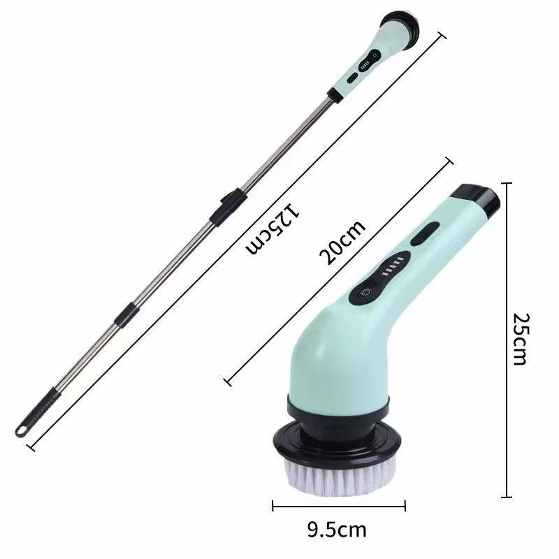 Kitchen Gadgets Electric - 9-in-1 Electric Cleaning Brush Electric Spin