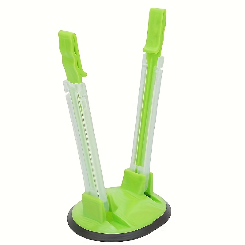 Zipper Bag Holder Plastic Adju - Kitchen Gadgets Rack Storage recension och pris