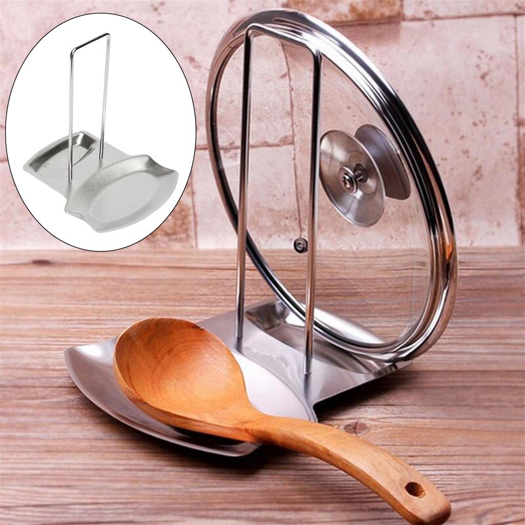Pan Cover Lid Potable Stand Ra - Kitchen Gadgets Rack Storage recension och pris