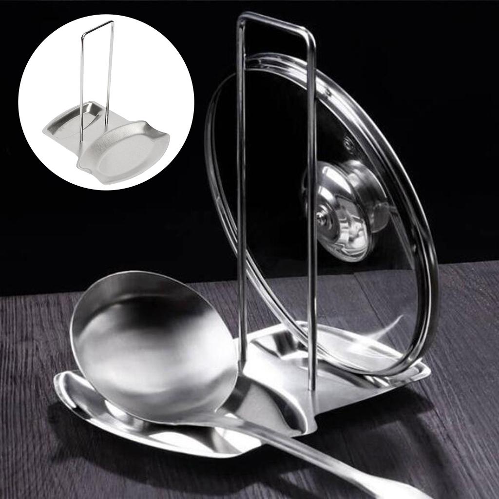 Pan Cover Lid Potable Stand Ra - Kitchen Gadgets Rack Storage recension och pris