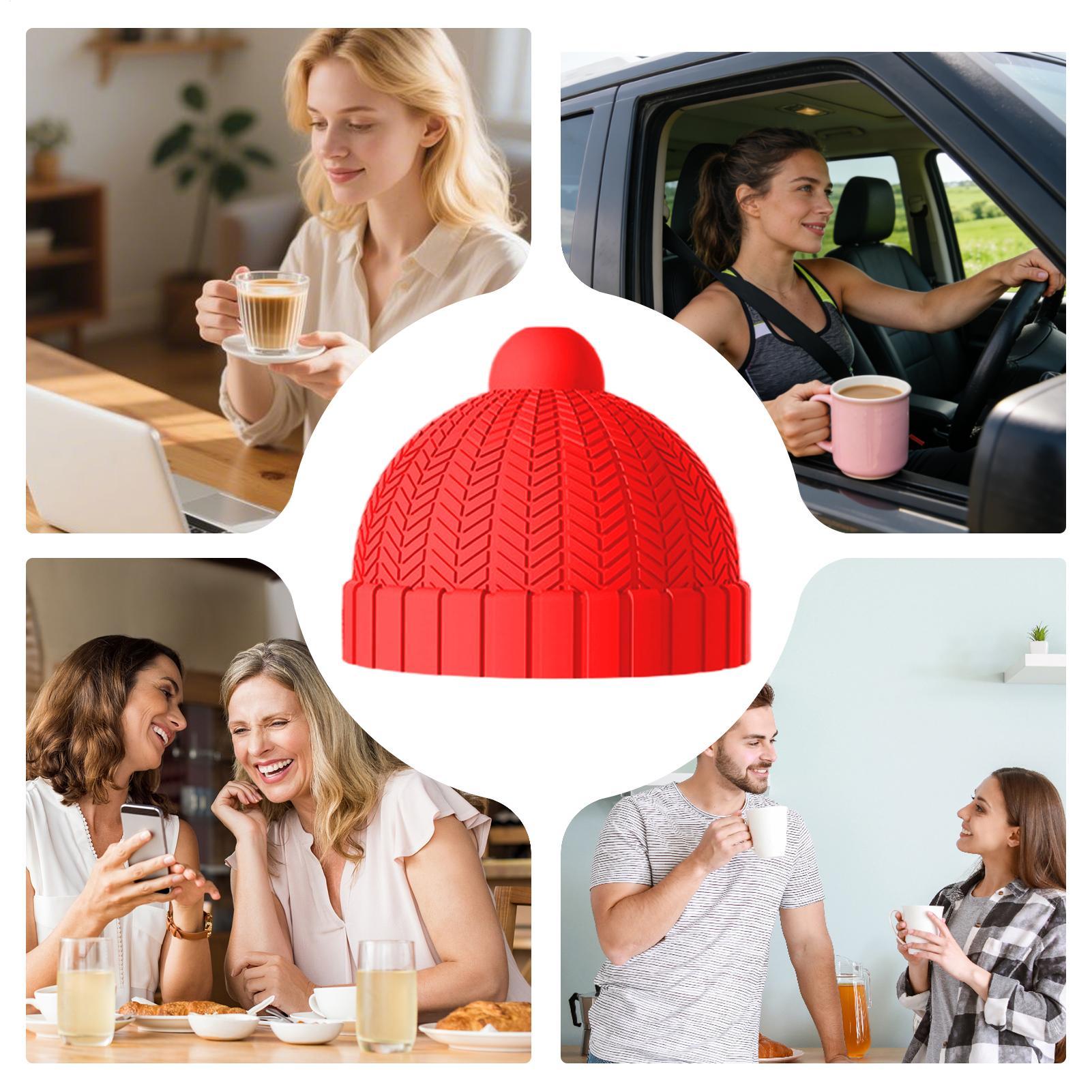 Silicone Cup Covers Hat Design - Kitchen Gadgets Design recension och pris