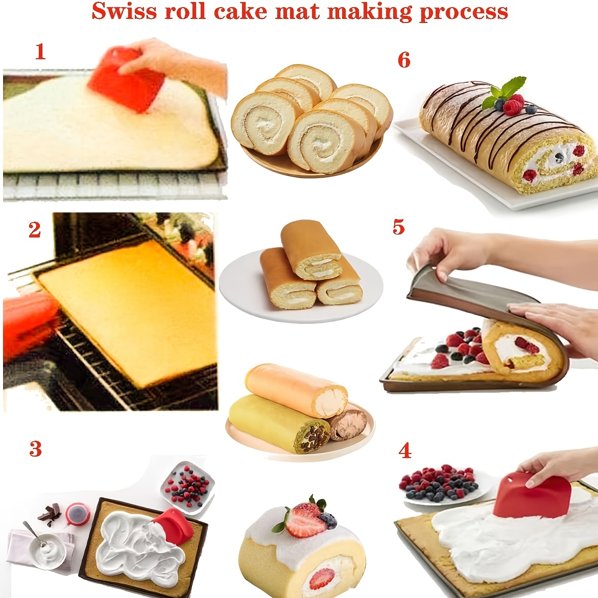 2 Silicone Baking Mats for Swi - Silicone Baking Mat recension och pris