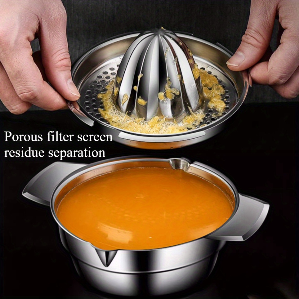 Manual Stainless Steel Lemon O - Citrus Lemon Squeezer recension och pris