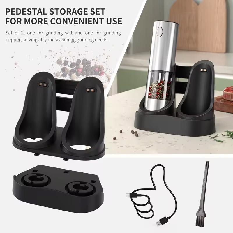 1/2PCS Electric Salt And Peppe - Kitchen Gadgets Electric recension och pris