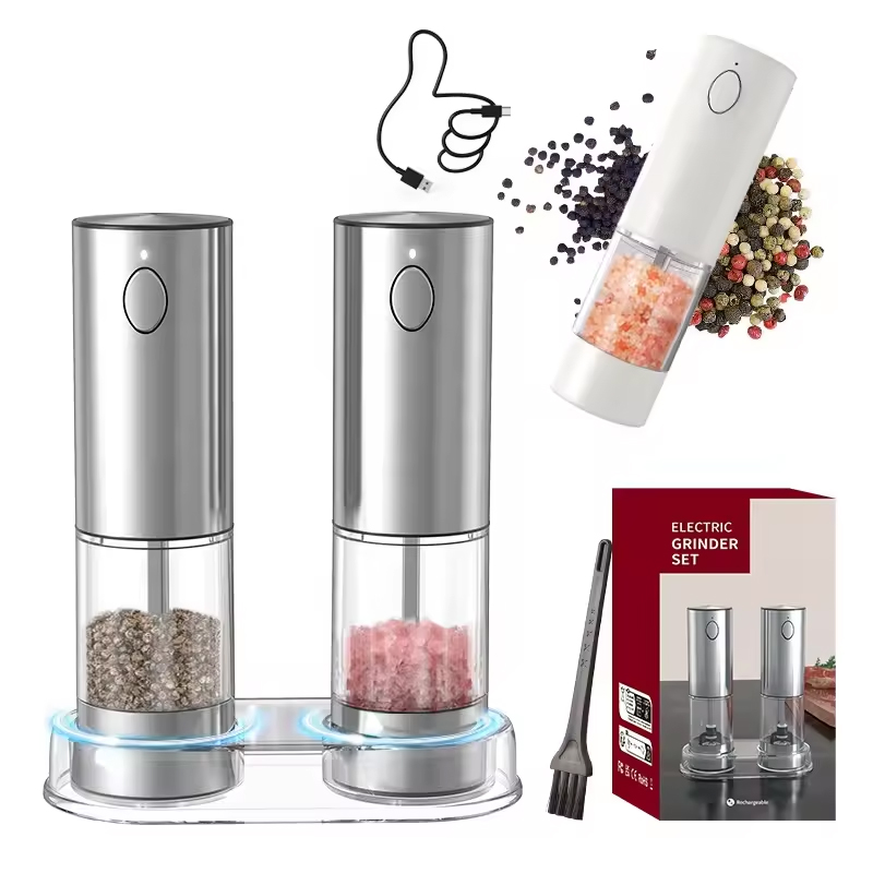 1/2PCS Electric Salt And Peppe - Kitchen Gadgets Electric recension och pris