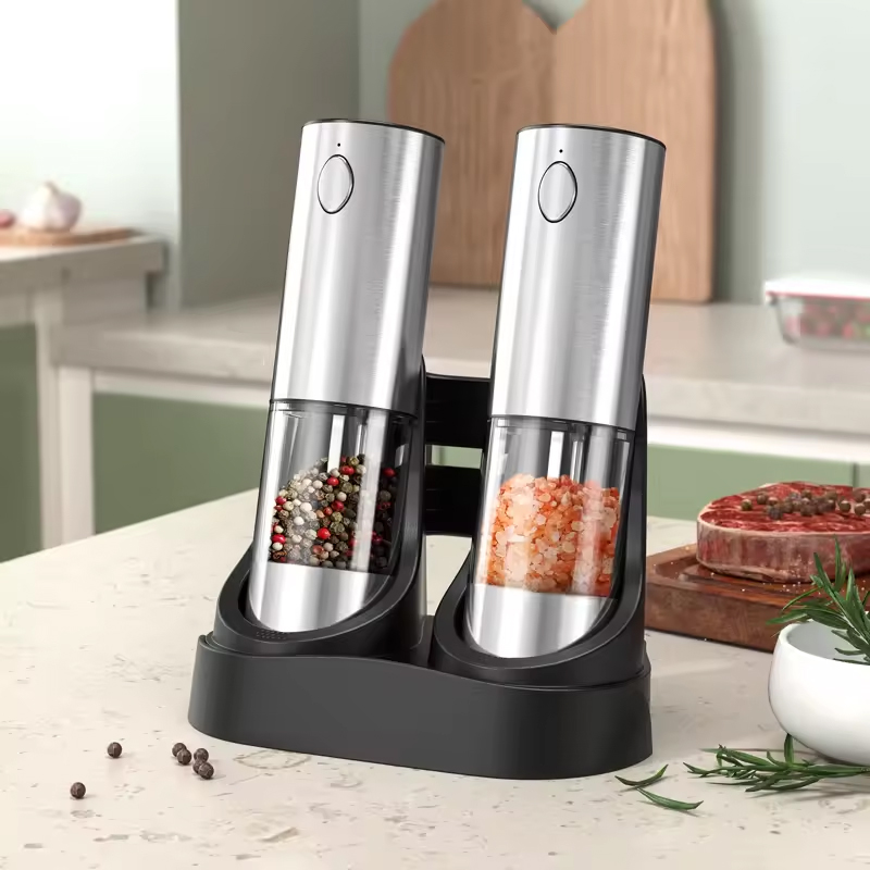 1/2PCS Electric Salt And Peppe - Kitchen Gadgets Electric recension och pris
