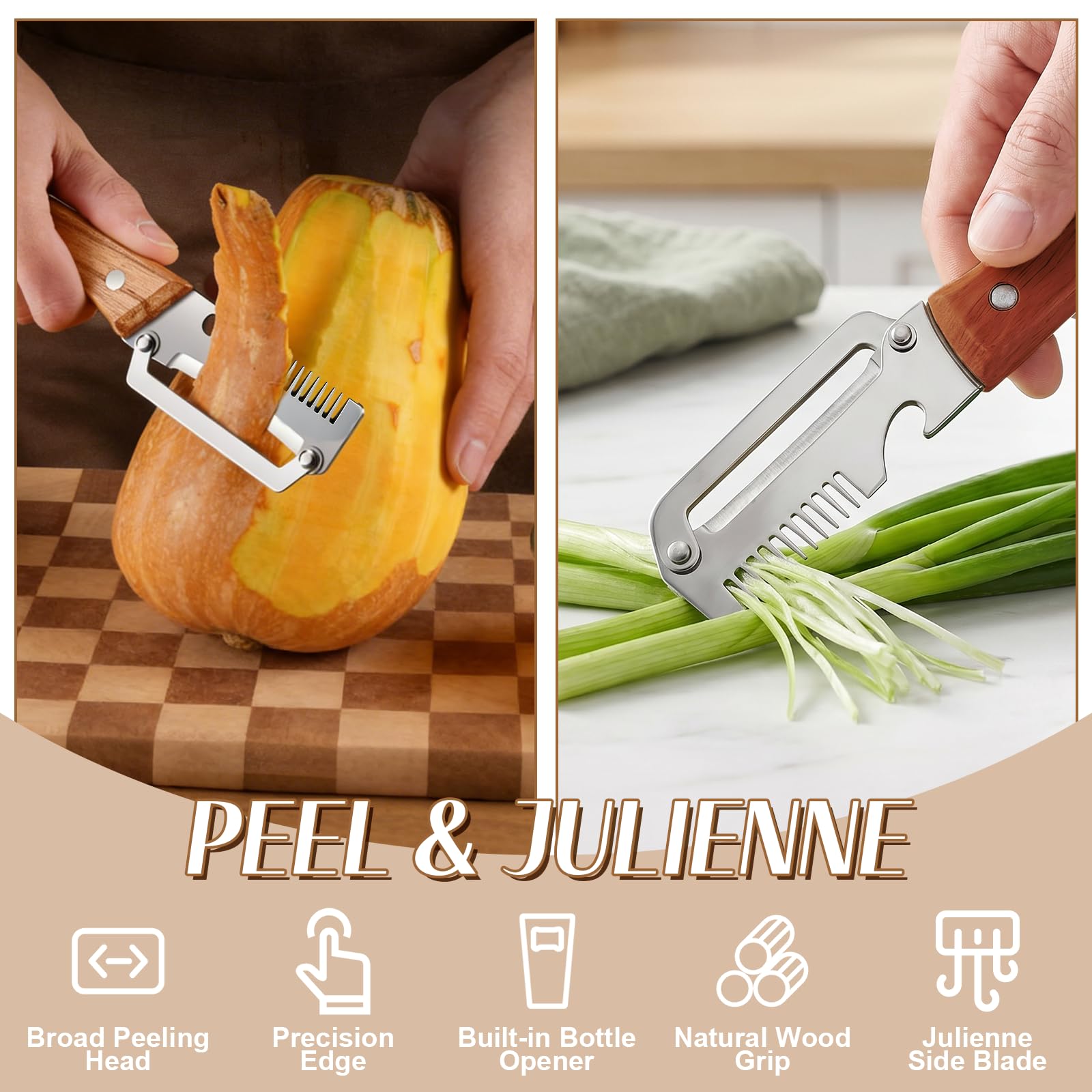 3-in-1 Vegetable Peeler with W - Kitchen Gadgets Design recension och pris