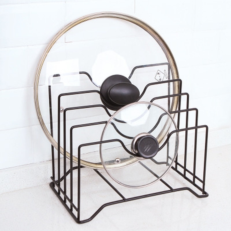 1PC Pot Lid Rack Storage Pan L - Kitchen Gadgets Cabinet recension och pris