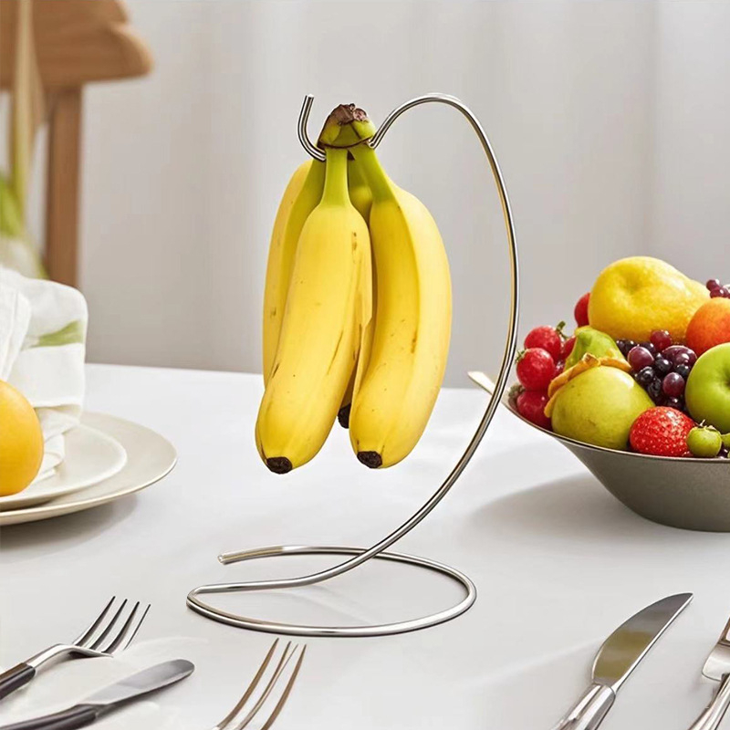 1Pcs Banana Holder Stand Keep  - Kitchen Gadgets Rack Storage recension och pris