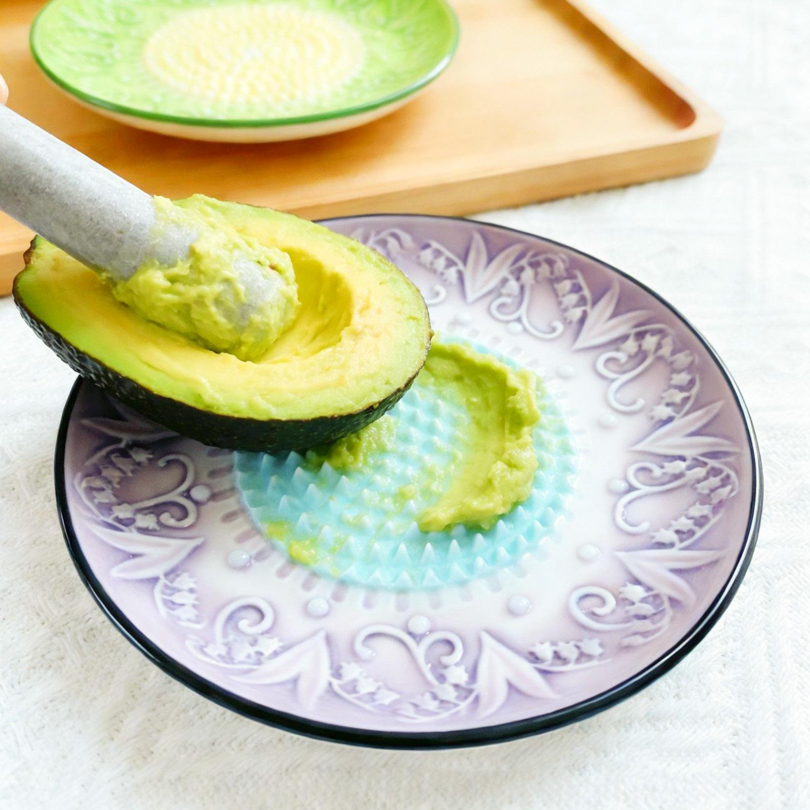 Garlic Grater Dish Ceramic Han - Kitchen Gadgets In Spanish recension och pris