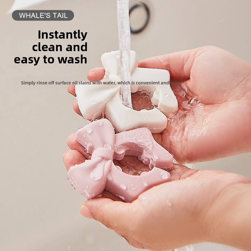Bowknot Silicone Kitchen Utens - Kitchen Gadgets Rack Storage recension och pris