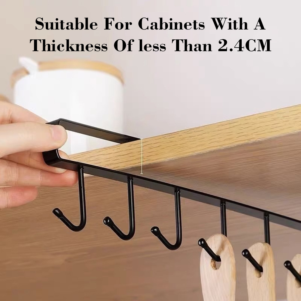 No Drill Under Cabinet Mug Hoo - Kitchen Gadgets Cabinet recension och pris
