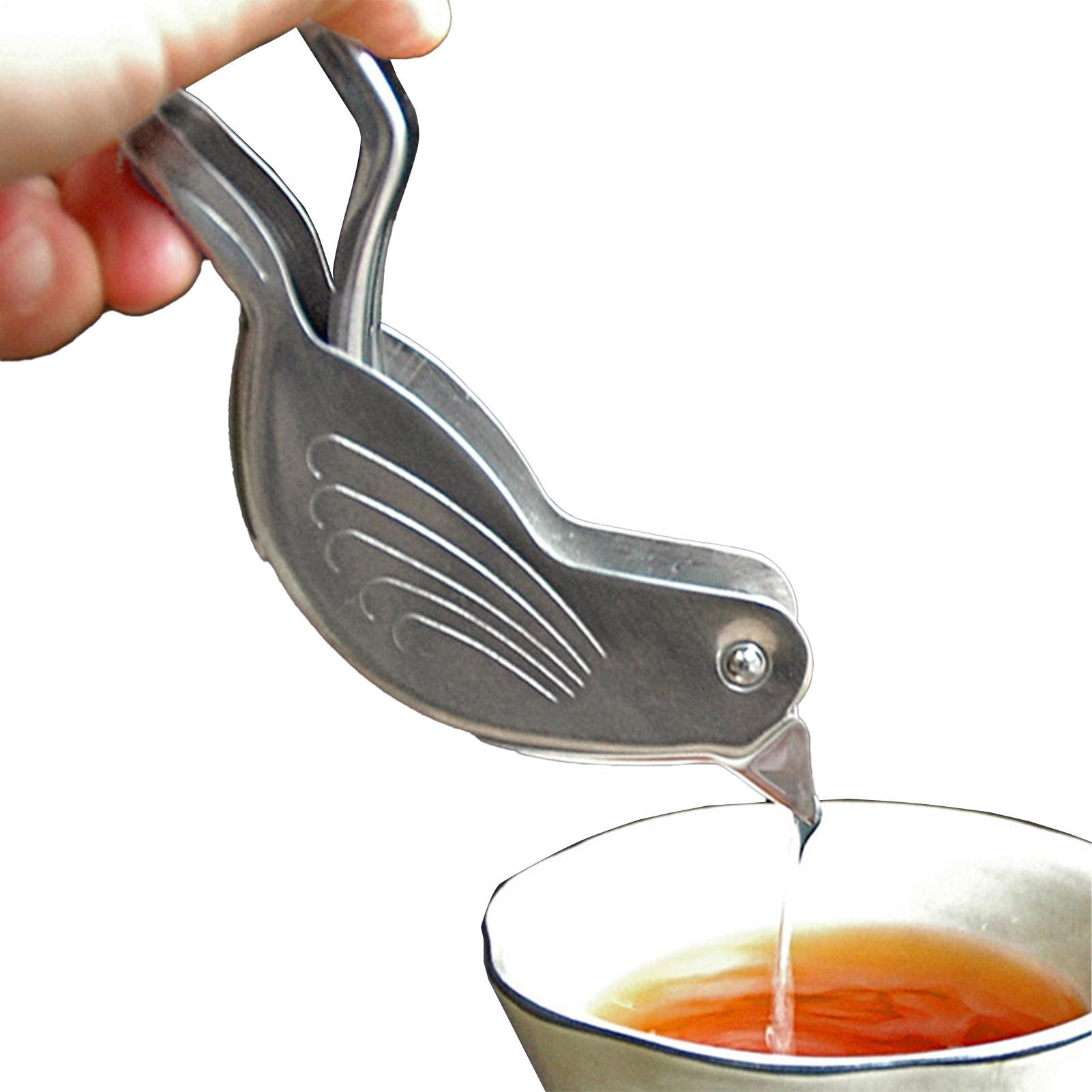 Silver Bird Shape Lemon Juicer - Citrus Lemon Squeezer recension och pris