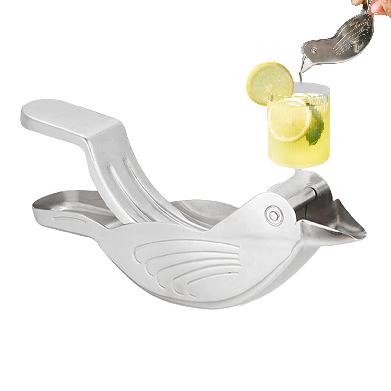 Silver Bird Shape Lemon Juicer - Citrus Lemon Squeezer recension och pris