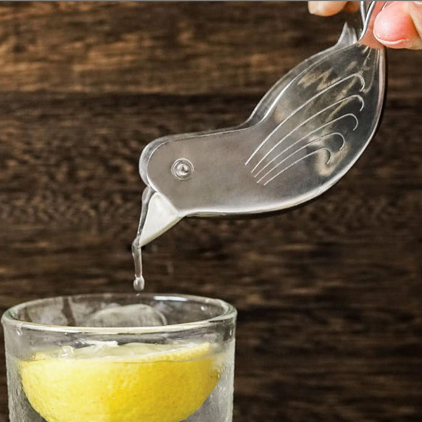 Silver Bird Shape Lemon Juicer - Citrus Lemon Squeezer recension och pris