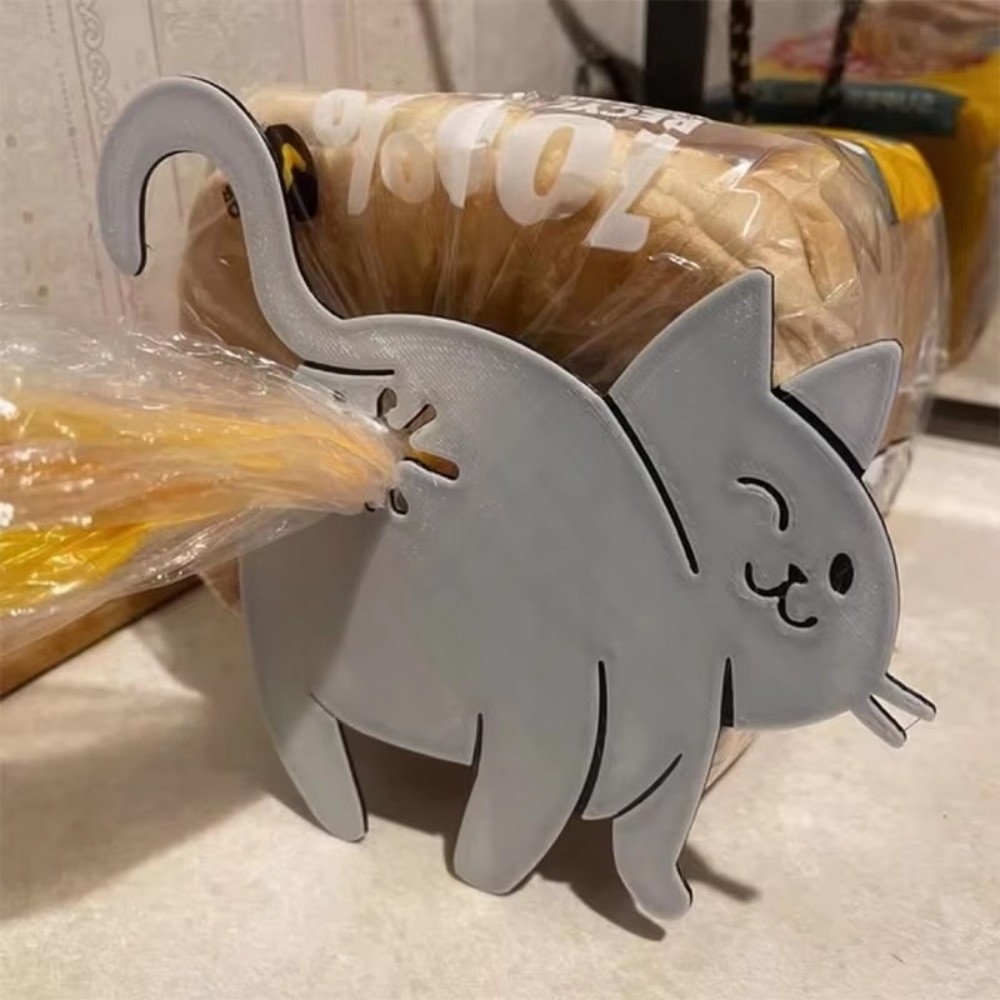 Cute 3D Printed Bread Bag Clip - Kitchen Gadgets To 3D Print recension och pris