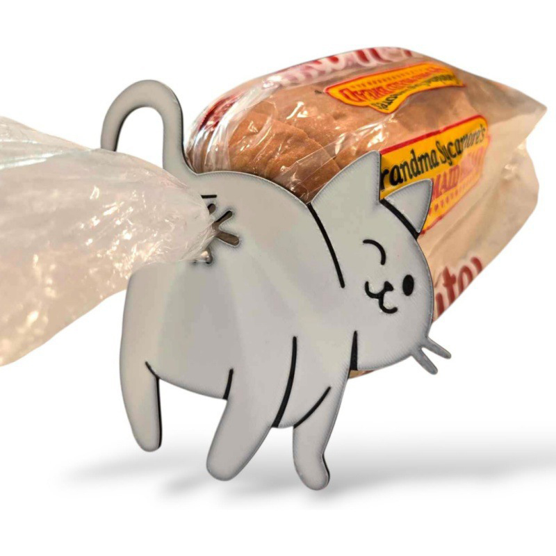 2pcs Funny Cat Butt Bag Clip,  - Kitchen Gadgets To 3D Print recension och pris