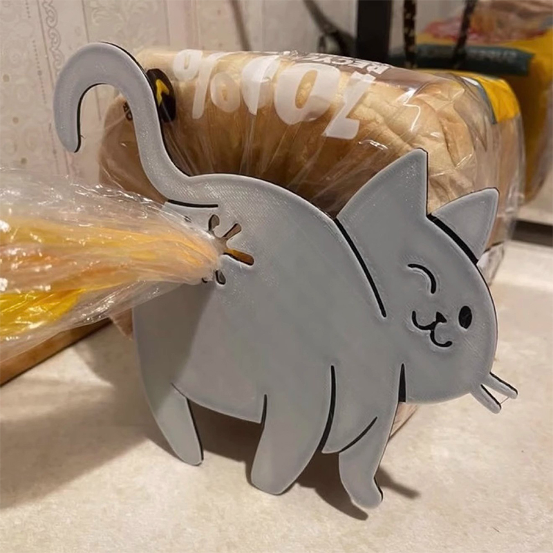 2pcs Funny Cat Butt Bag Clip,  - Kitchen Gadgets To 3D Print recension och pris