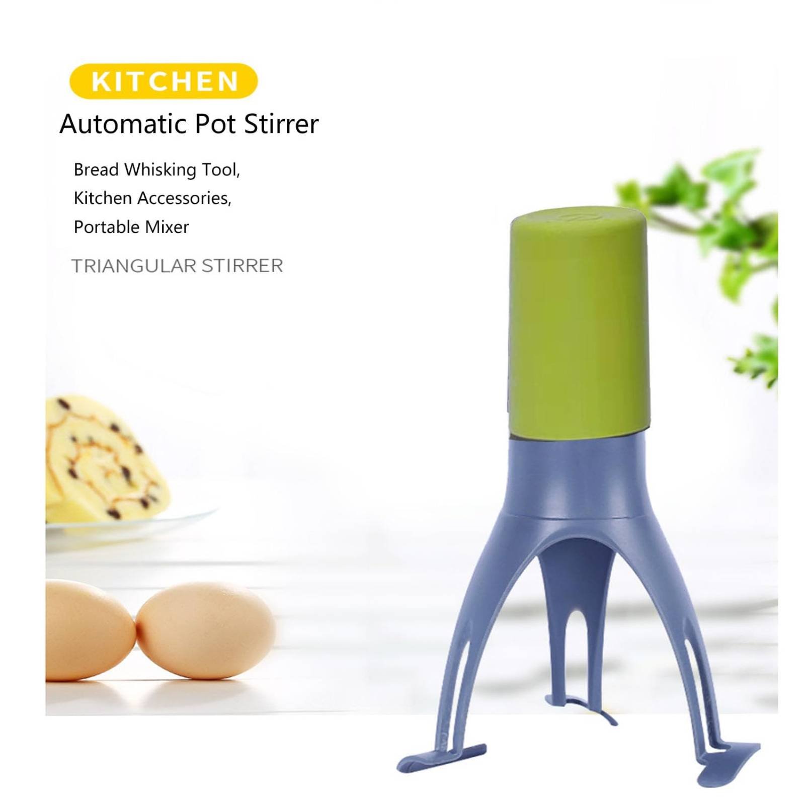 Automatic Triangle Stirrer - H - Kitchen Gadgets And Appliances recension och pris