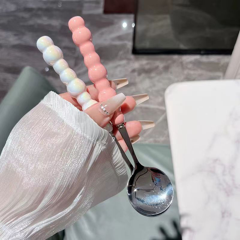Pearl Handle Spoon Stainless S - Healthy Kitchen Gadgets recension och pris