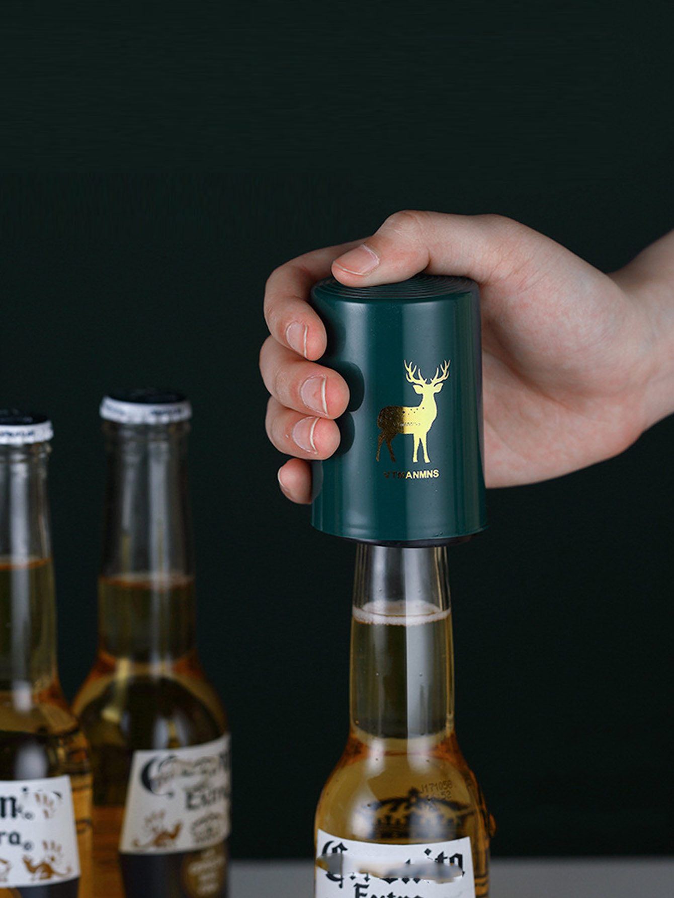 1Pcs Automatic Beer Bottle Ope - Kitchen Gadgets Design recension och pris
