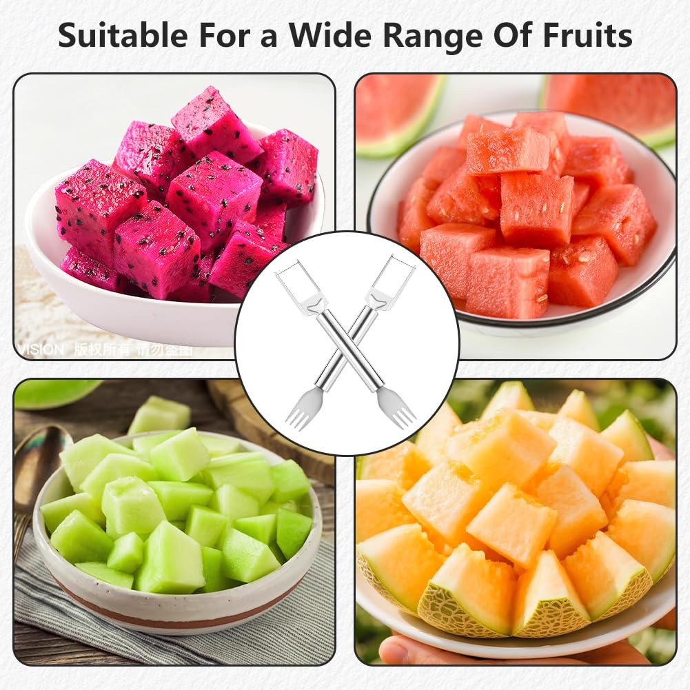 2-In-1 Stainless Steel Fruit C - Watermelon Slicer Cutter recension och pris