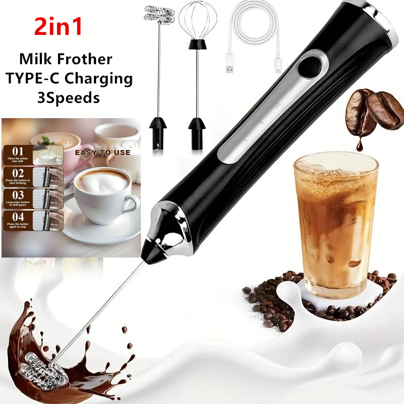 Wireless Electric Milk Frother - Kitchen Gadgets And Appliances recension och pris