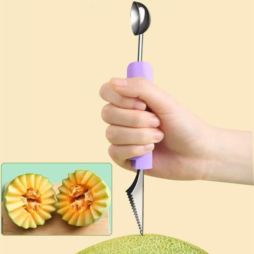 3 in 1 Melon Scoops Double-Hea - Watermelon Slicer Cutter recension och pris
