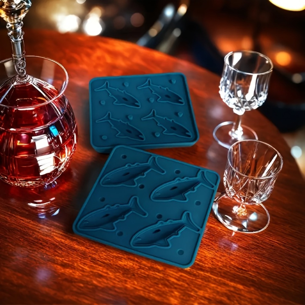 Shark Silicone Ice Cube Tray 4 - Kitchen Gadgets You Must Have recension och pris