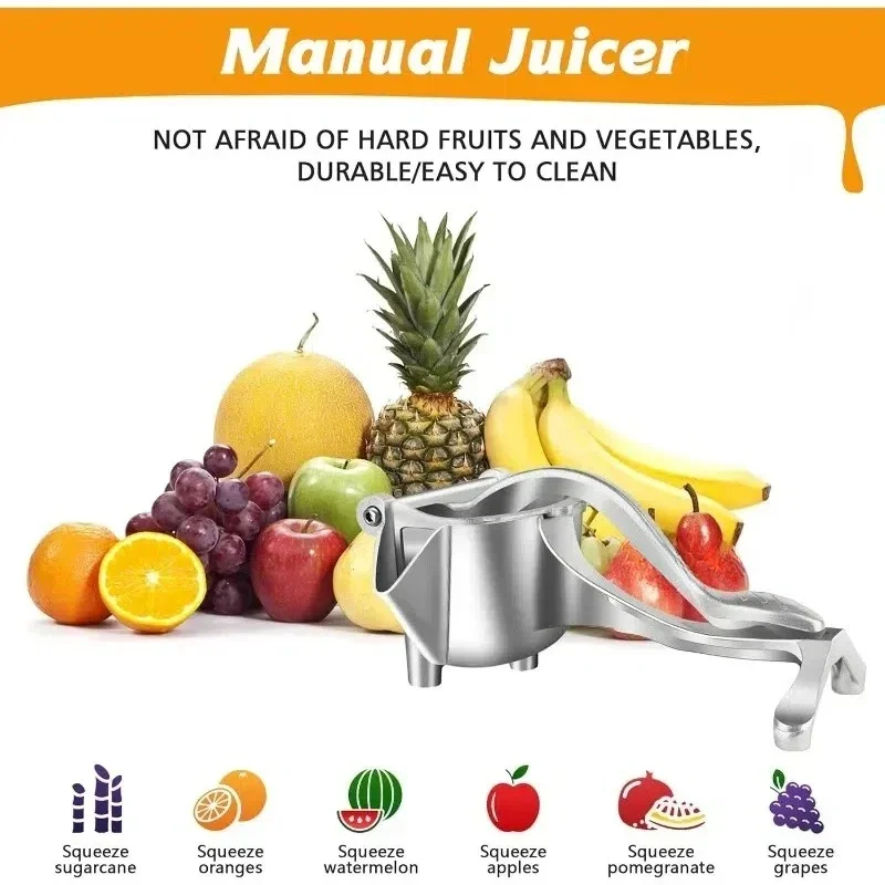3-in-1 Heavy-Duty Manual Lemon - Citrus Lemon Squeezer recension och pris