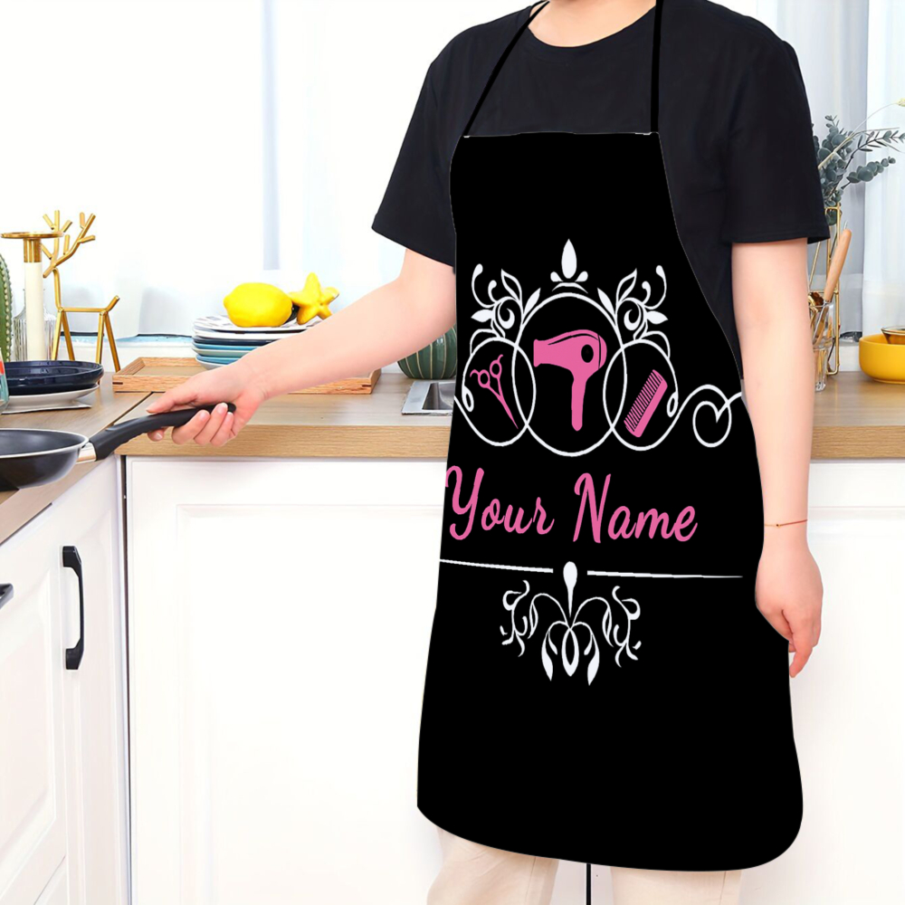 Hair Salon Apron Personalized  - Kitchen Gadgets Name recension och pris