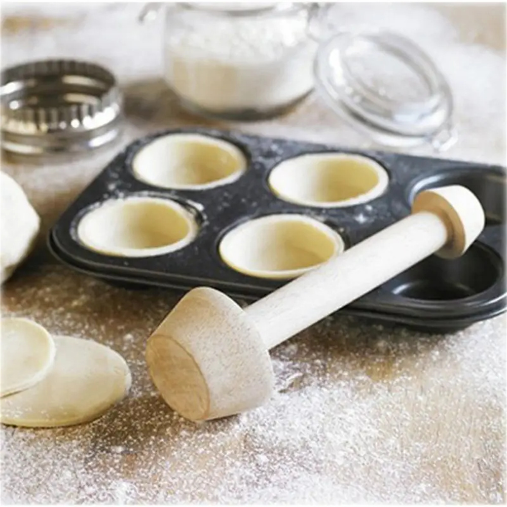 Premium Wooden Egg Tart Mold D - Kitchen Gadgets Design recension och pris