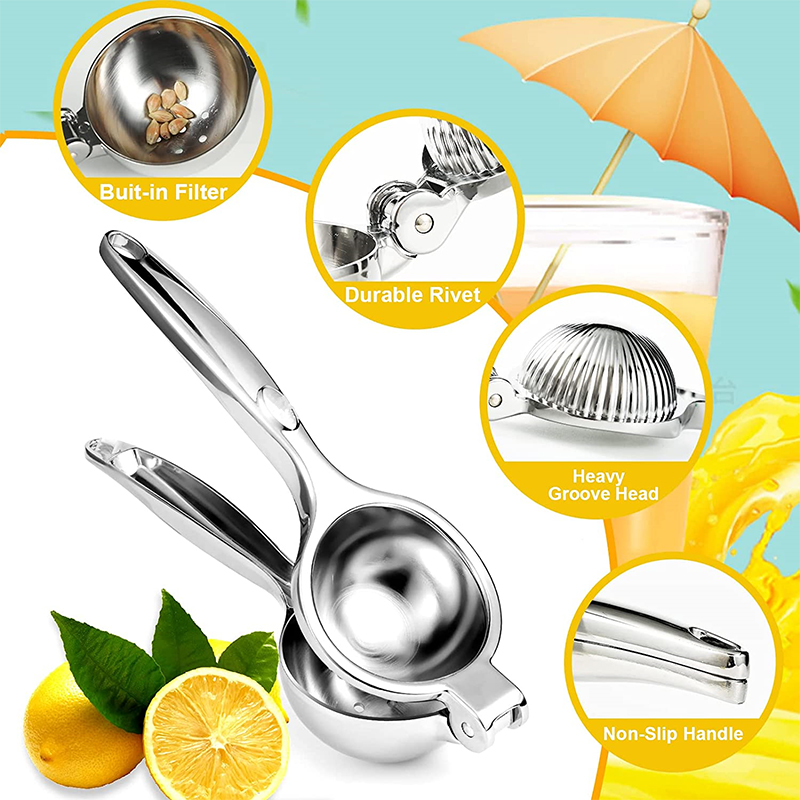 Manual Lemon Squeezer Zinc All - Citrus Lemon Squeezer recension och pris