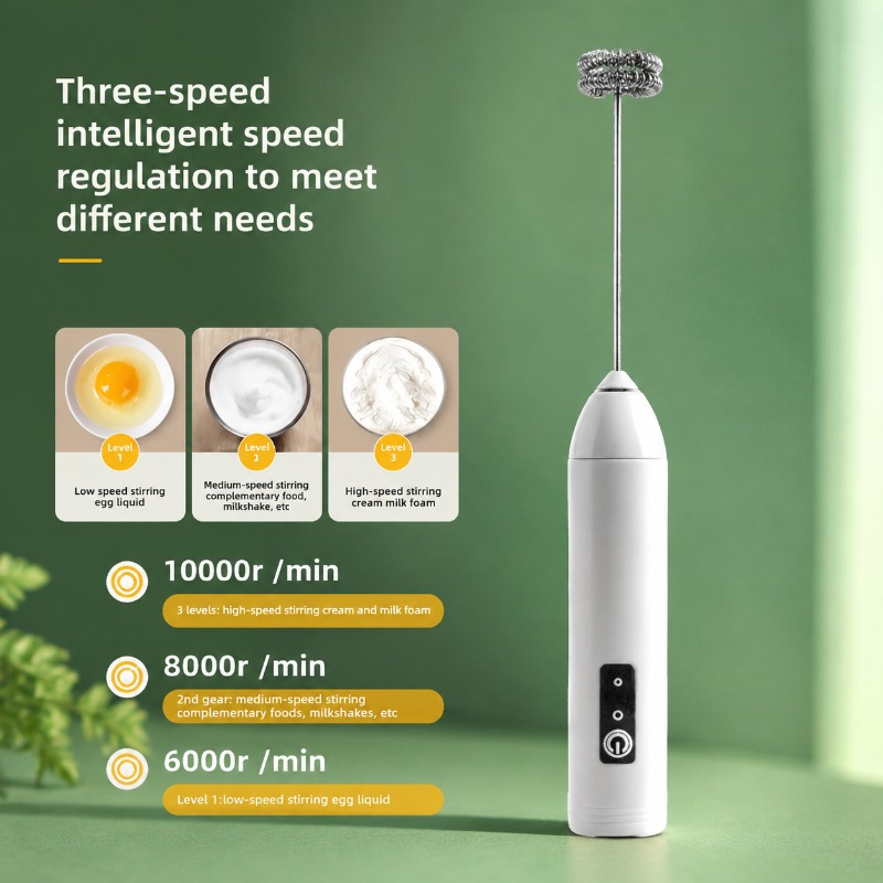 Electric Milk Frother + Egg Be - Kitchen Gadgets And Appliances recension och pris
