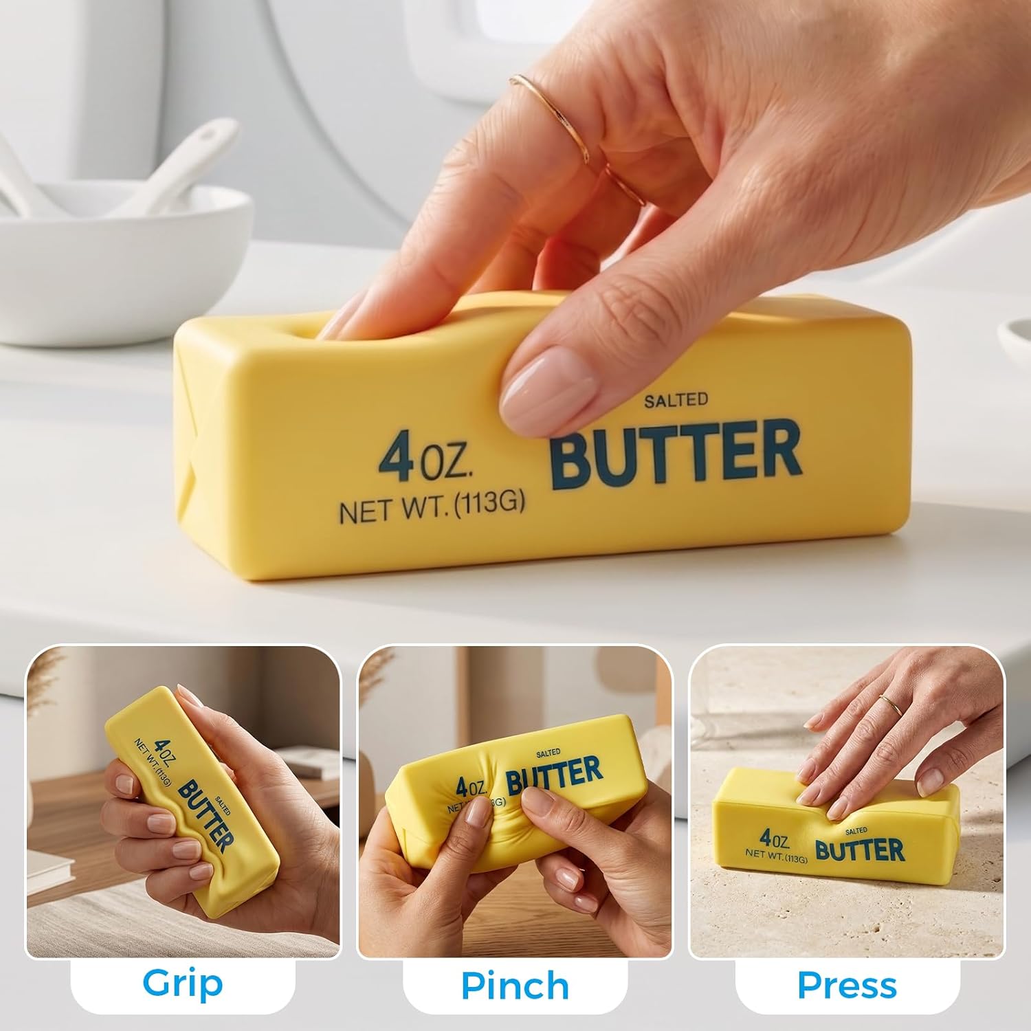 New Soft Slow Rebound Butter S - Healthy Kitchen Gadgets recension och pris