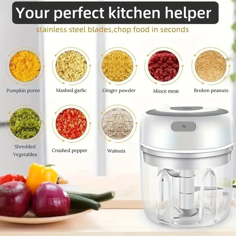 Electric Garlic Press Wireless - Kitchen Gadgets Electric recension och pris