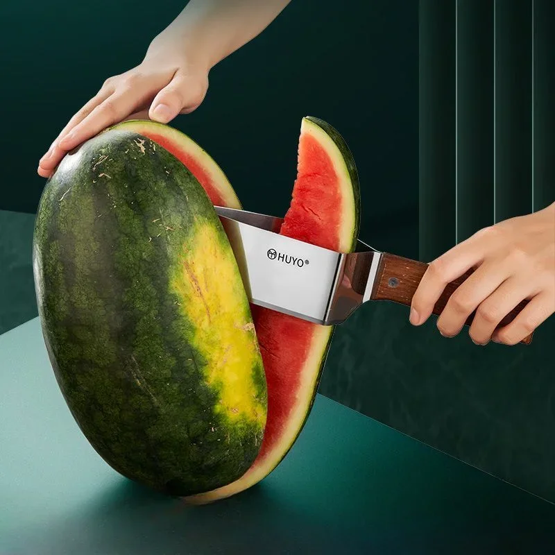 Thickening Stainless Steel Tri - Watermelon Slicer Cutter recension och pris