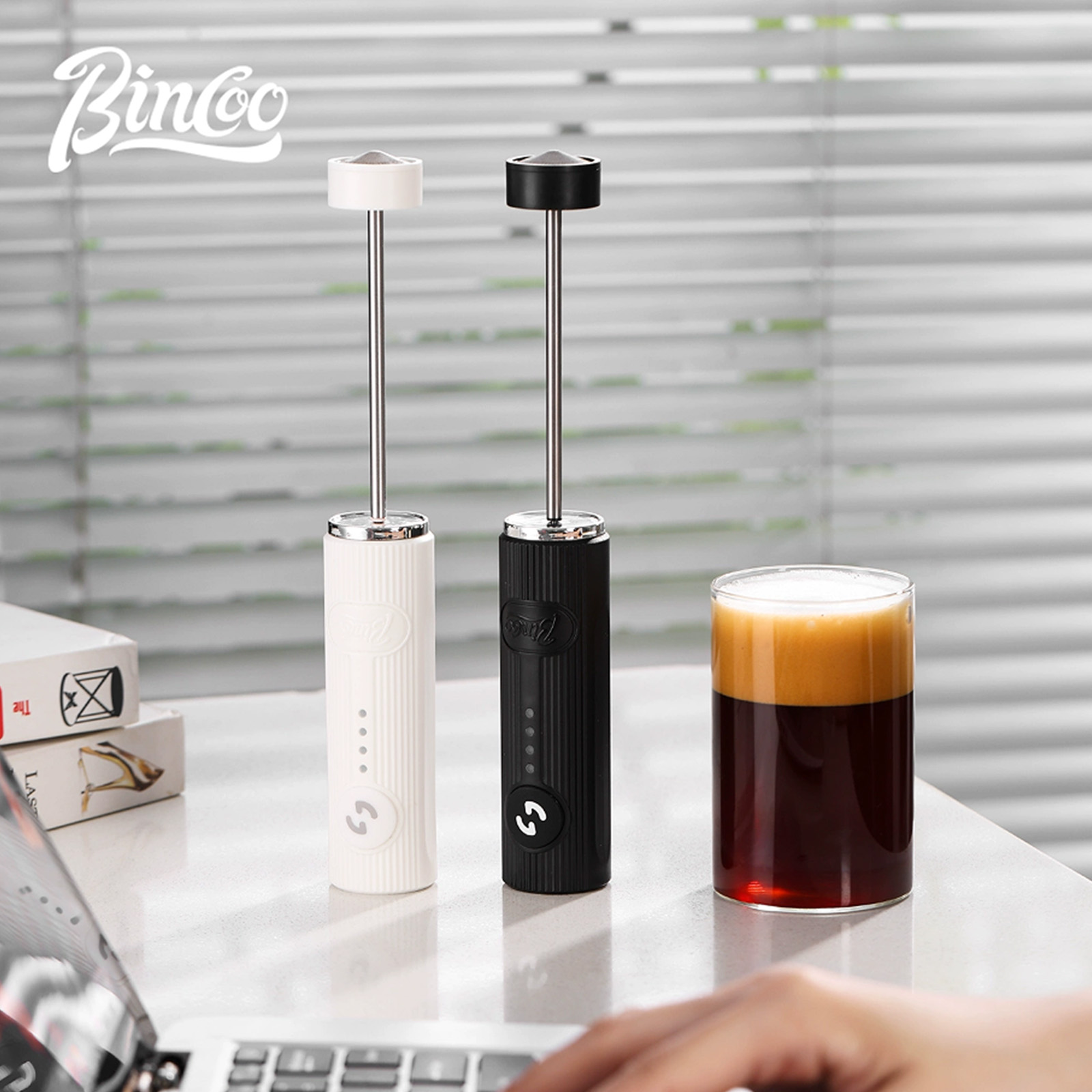 BINCOO Electric Coffee Frother - Healthy Kitchen Gadgets recension och pris