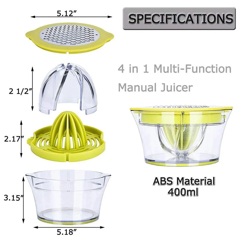 Citrus Lemon Orange Juicer Man - Citrus Lemon Squeezer recension och pris