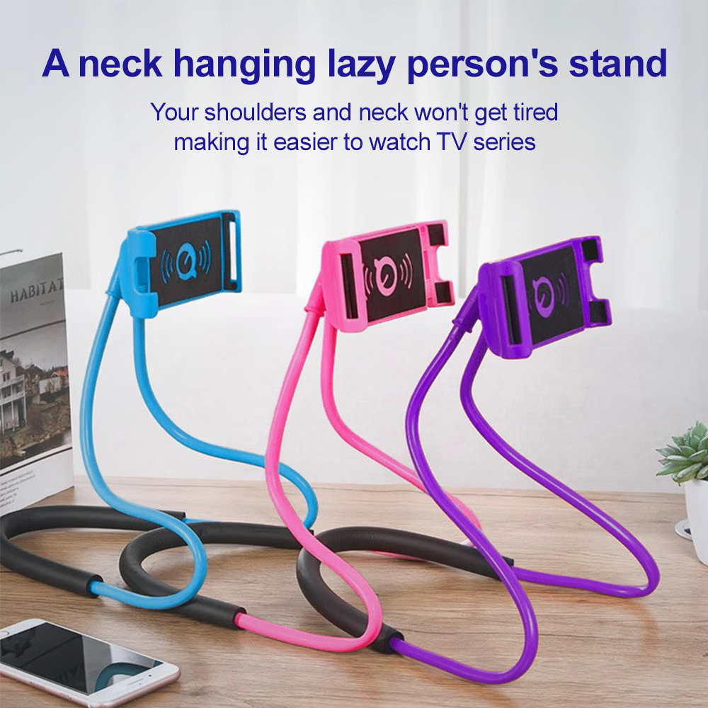 Neck Hanging Lazy Phone Stand  - Kitchen Gadgets Videos recension och pris