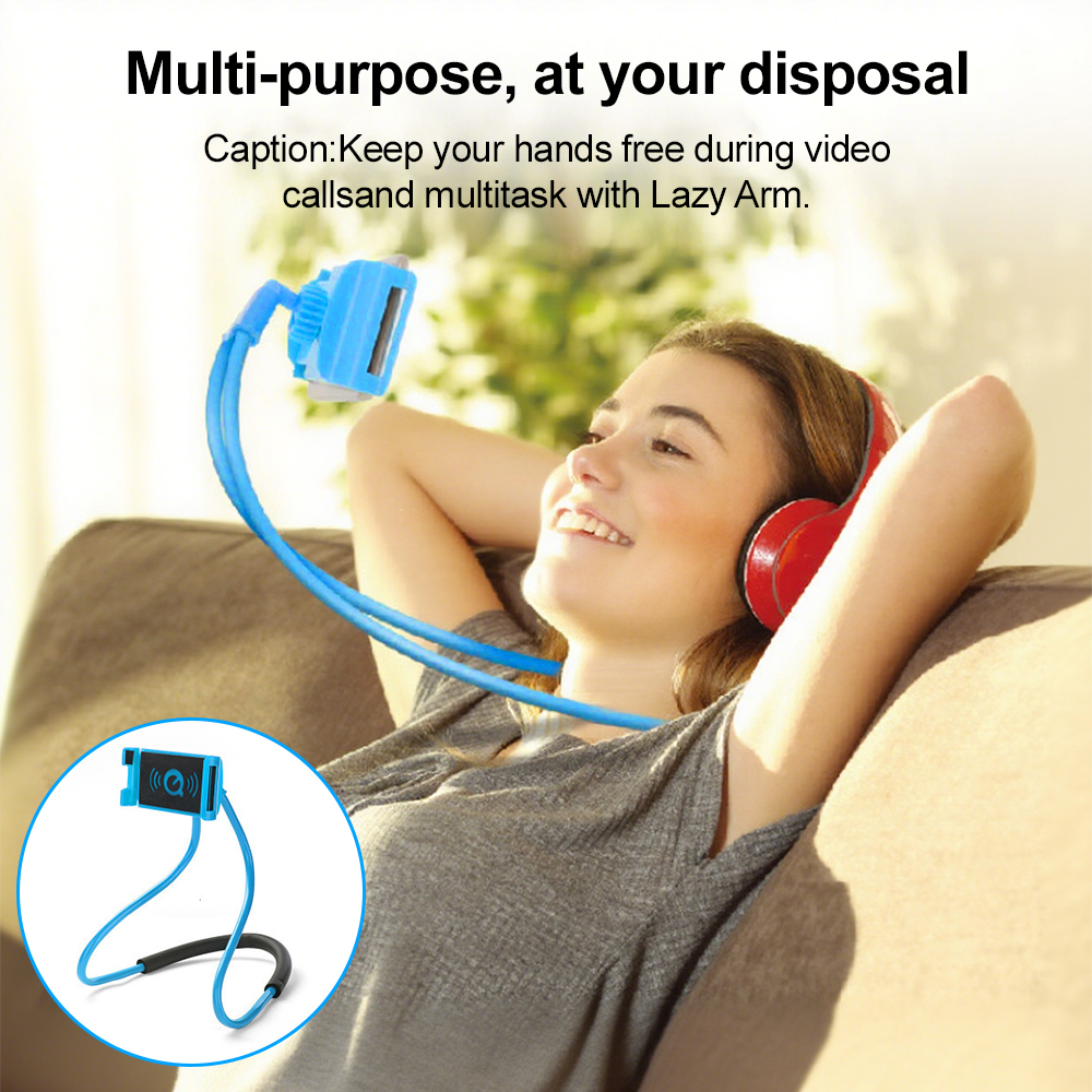 Neck Hanging Lazy Phone Stand  - Kitchen Gadgets Videos recension och pris