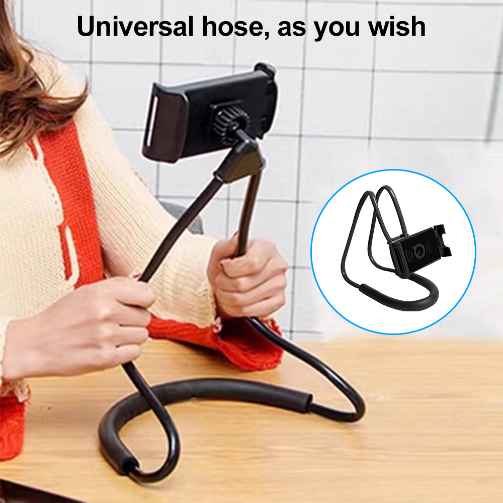 Neck Hanging Lazy Phone Stand  - Kitchen Gadgets Videos recension och pris